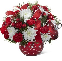 The FTD Season's Greetings Bouquet   from Kinsch Village Florist, flower shop in Palatine, IL